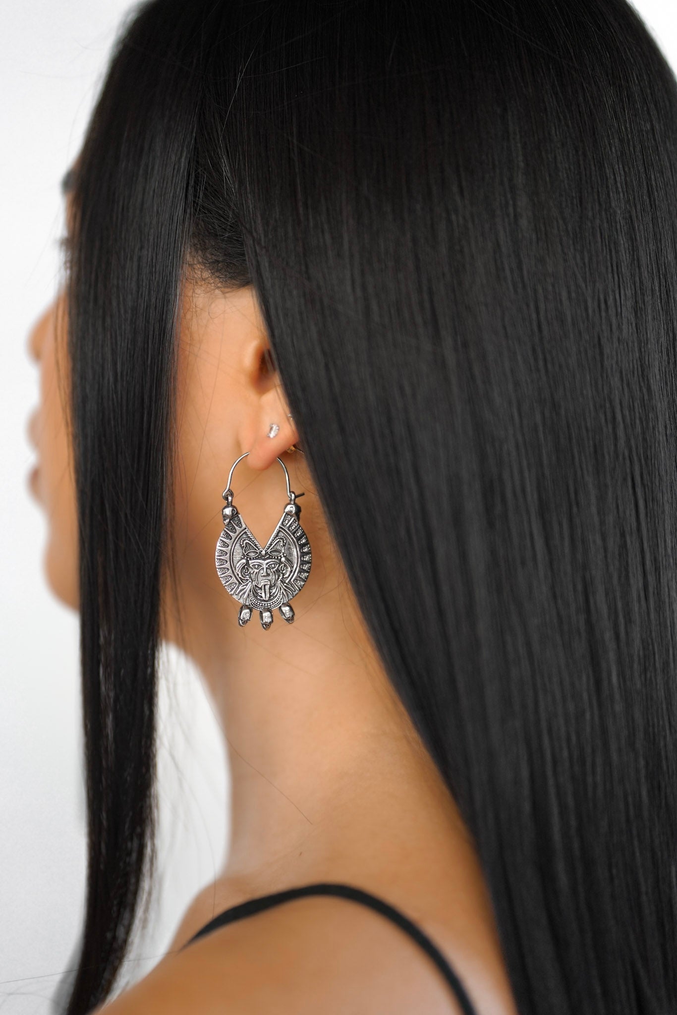 LA CATRINA EARRINGS SILVER