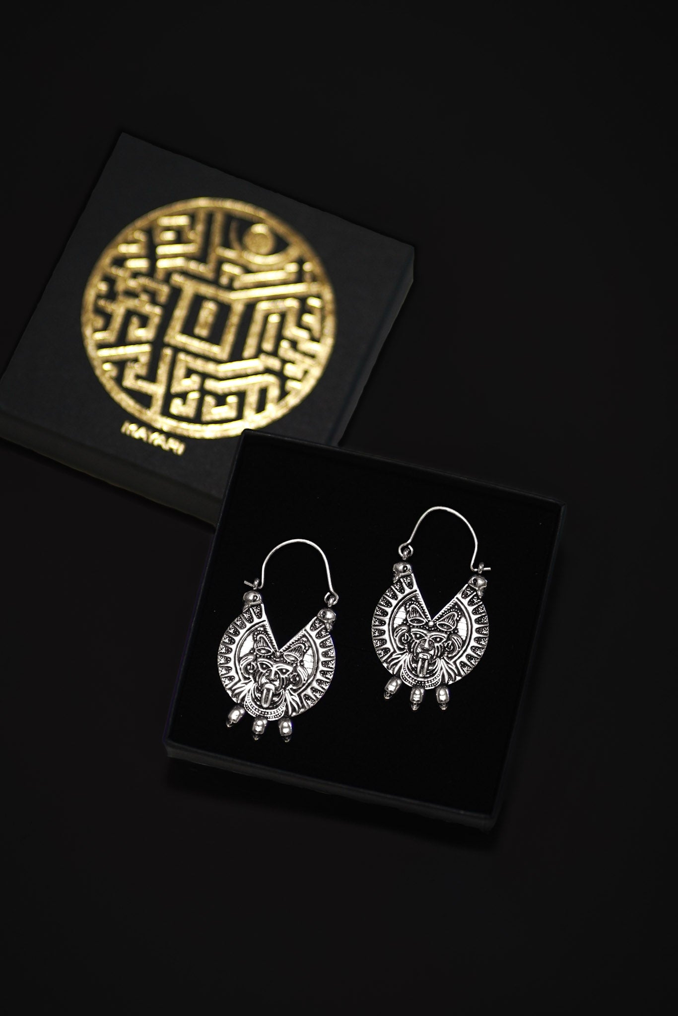 LA CATRINA EARRINGS SILVER