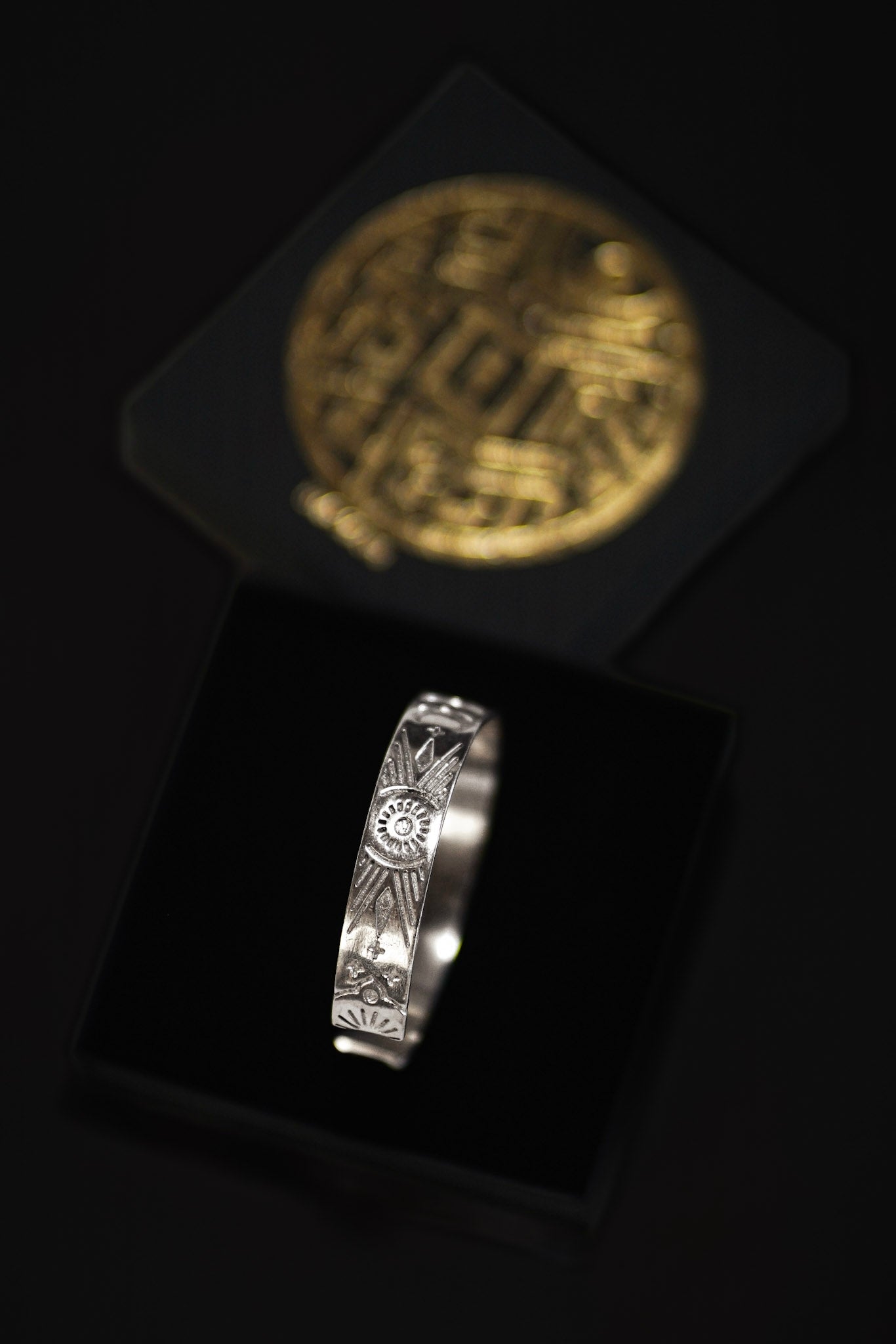 SUN & MOON BRACELET SILVER