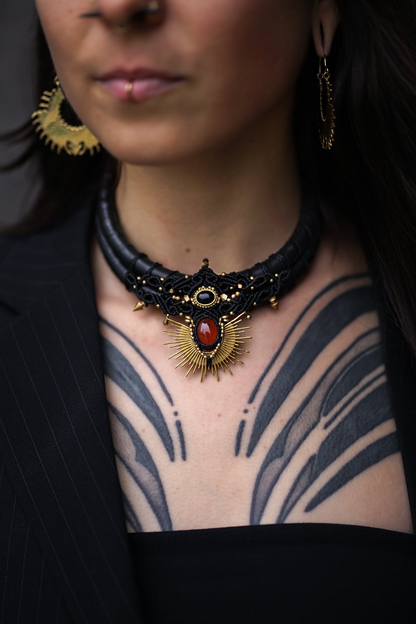 ETERNAL FLAME CHOKER