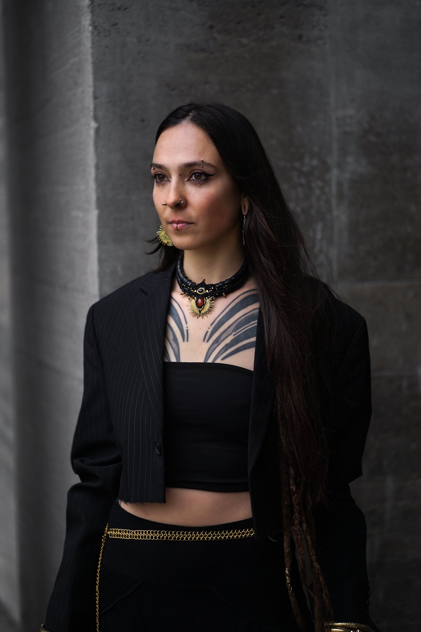 ETERNAL FLAME CHOKER