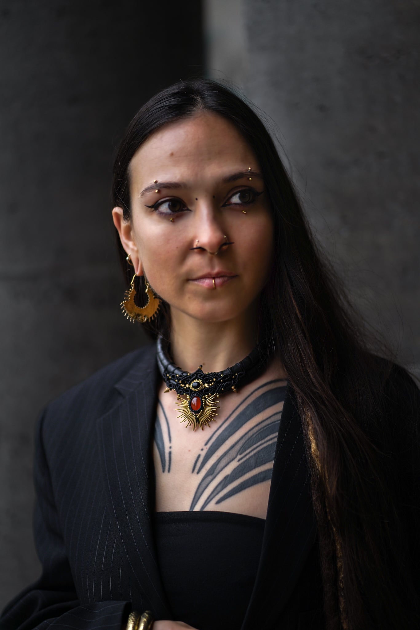 ETERNAL FLAME CHOKER