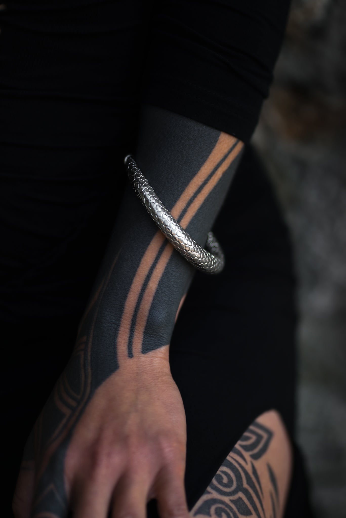 SNAKE BRACELET SILVER