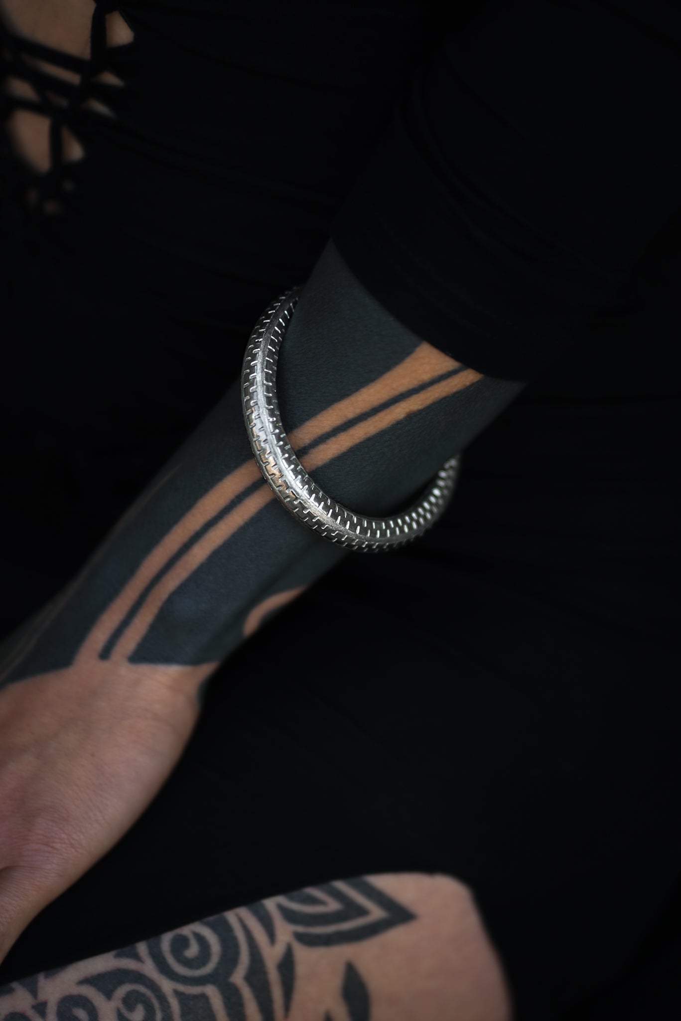 INDUSTRIAL BRACELET SILVER