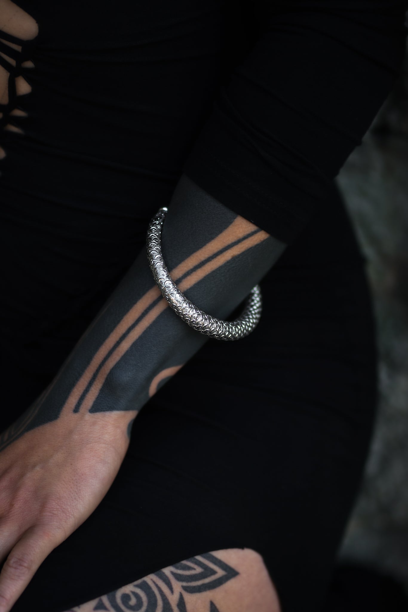 DRAGON BRACELET SILVER