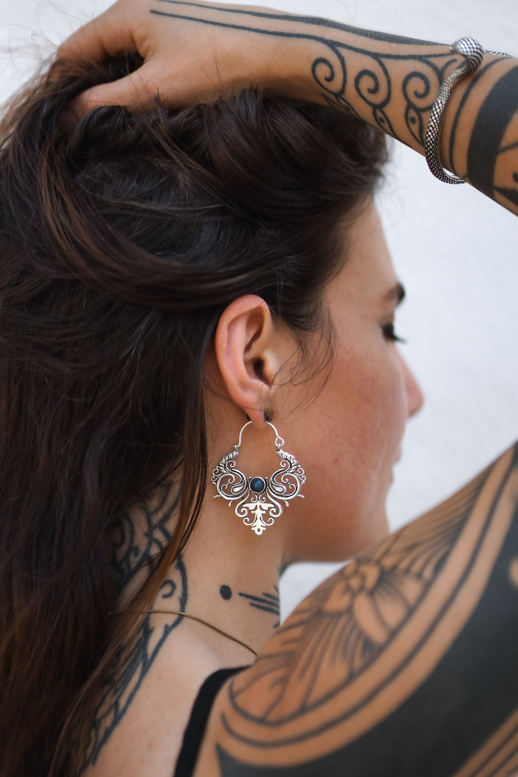 VANYA EARRINGS SILVER