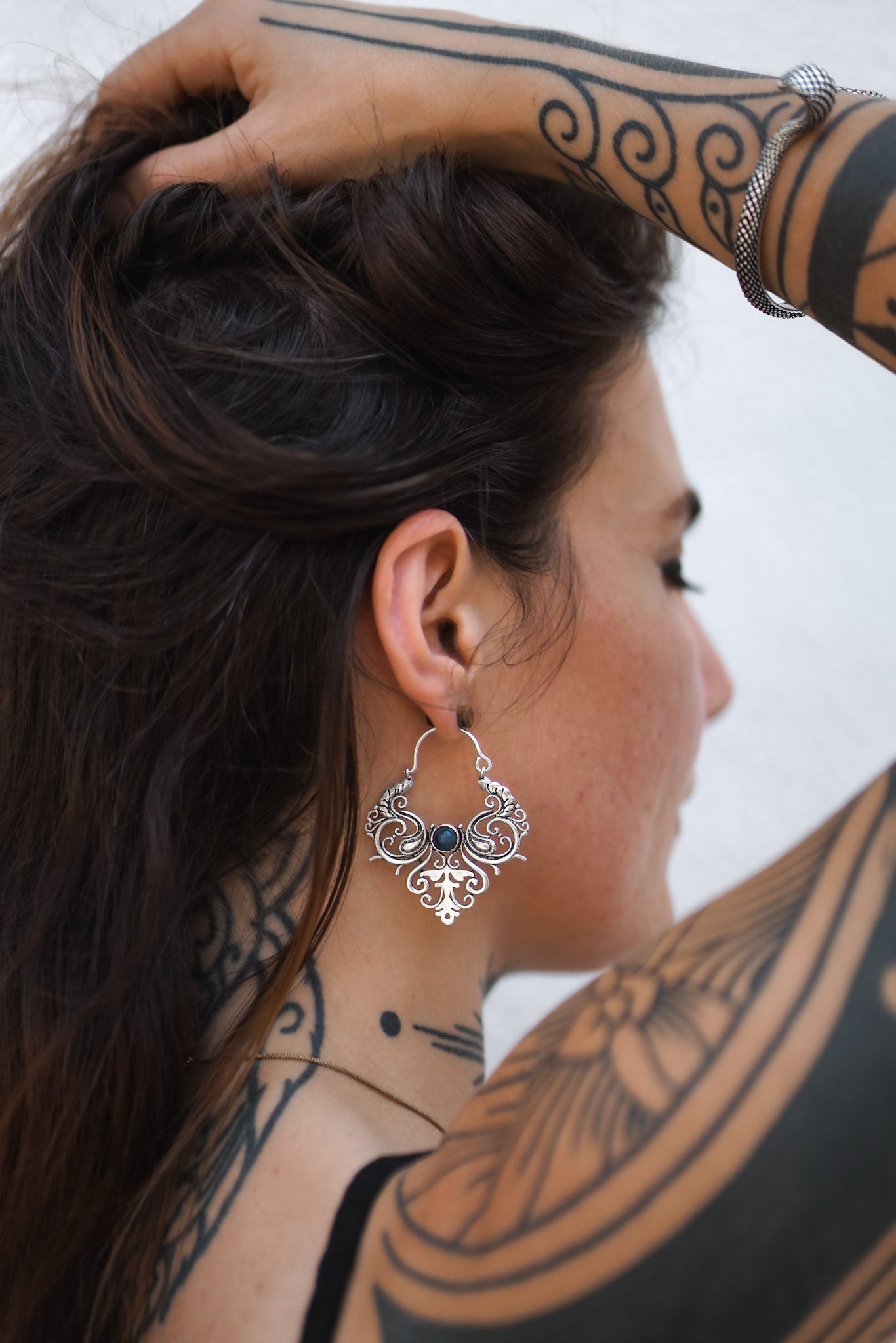 VANYA EARRINGS SILVER