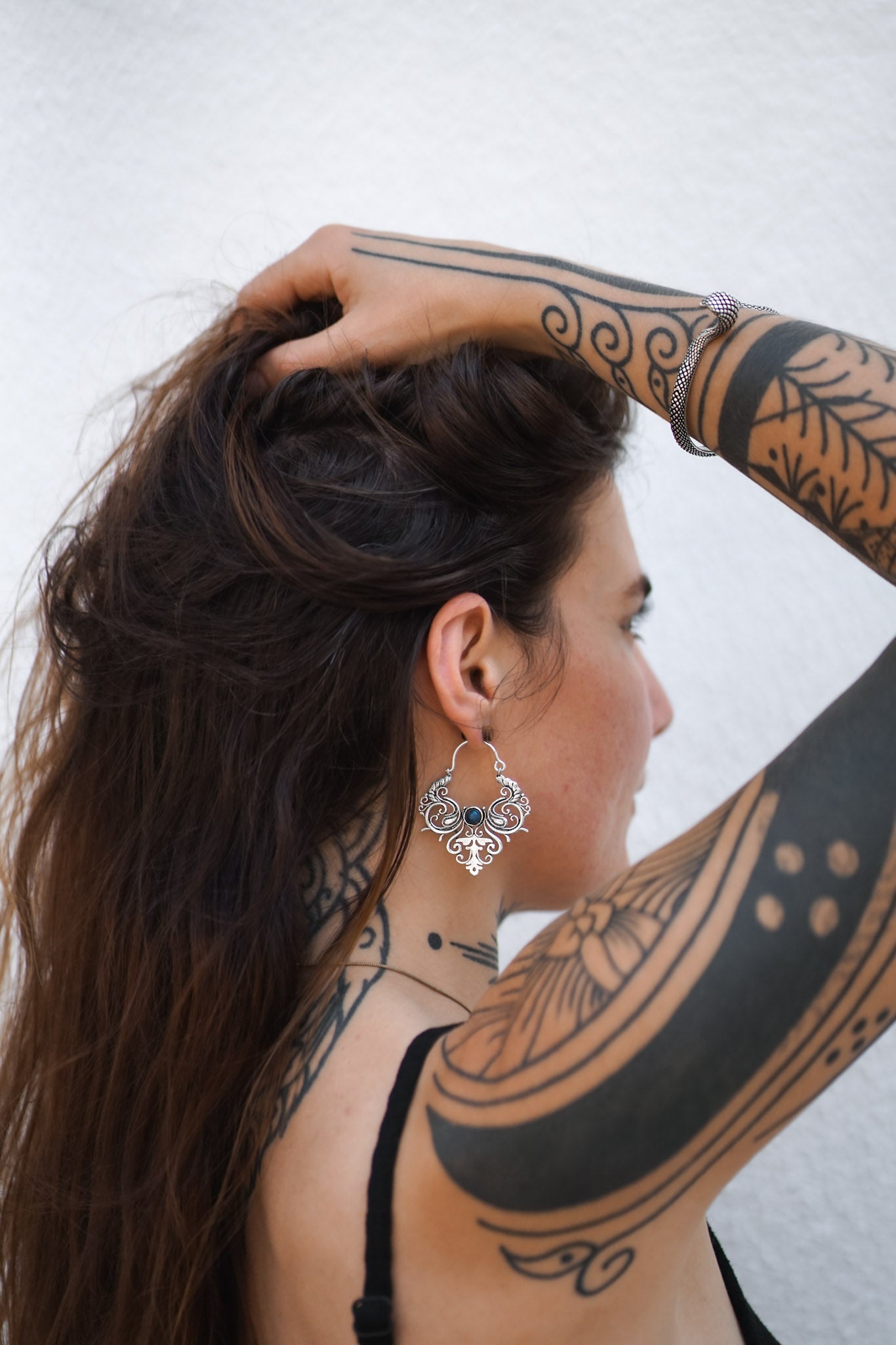 VANYA EARRINGS SILVER