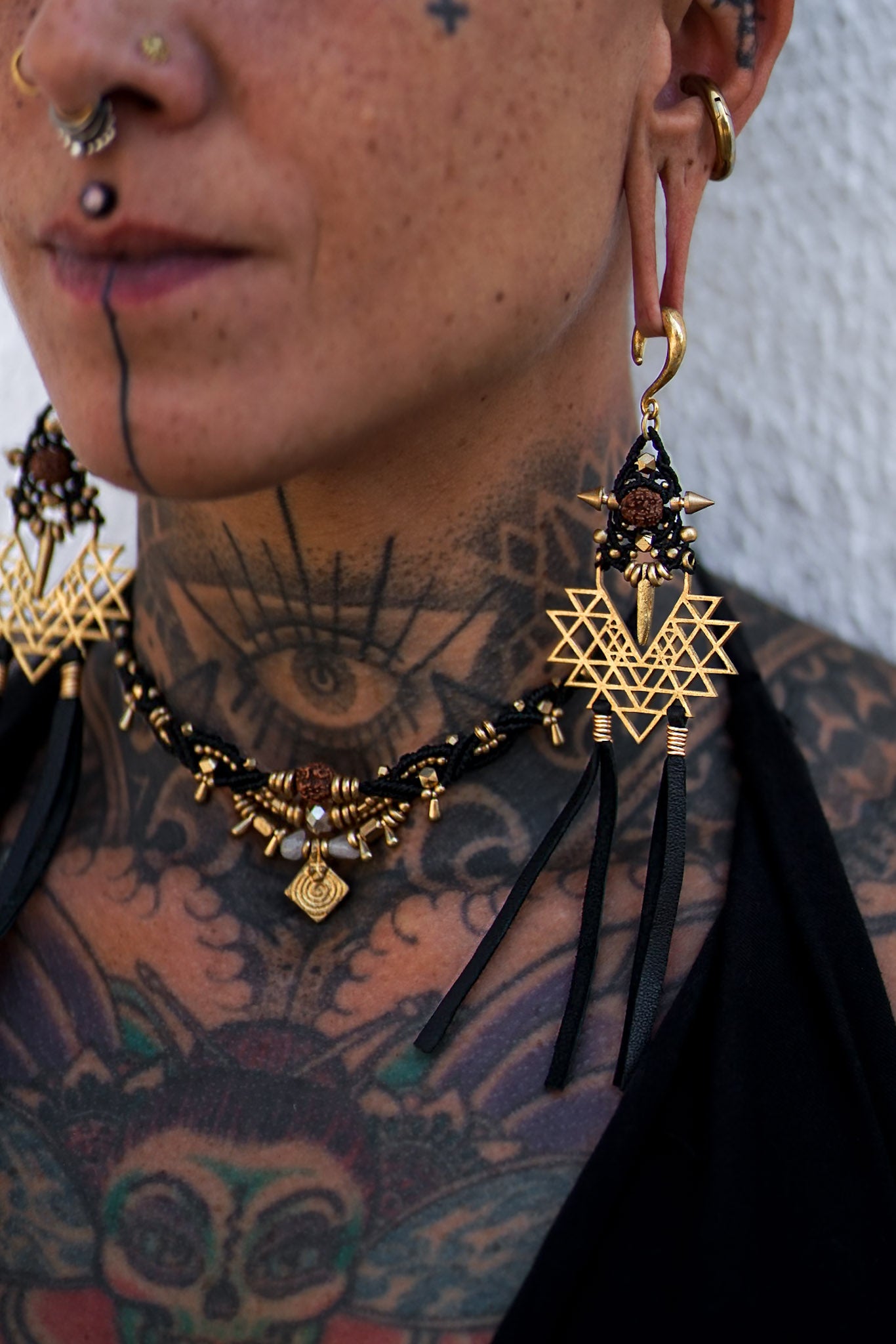 RUDRAKSHA EARHANGERS