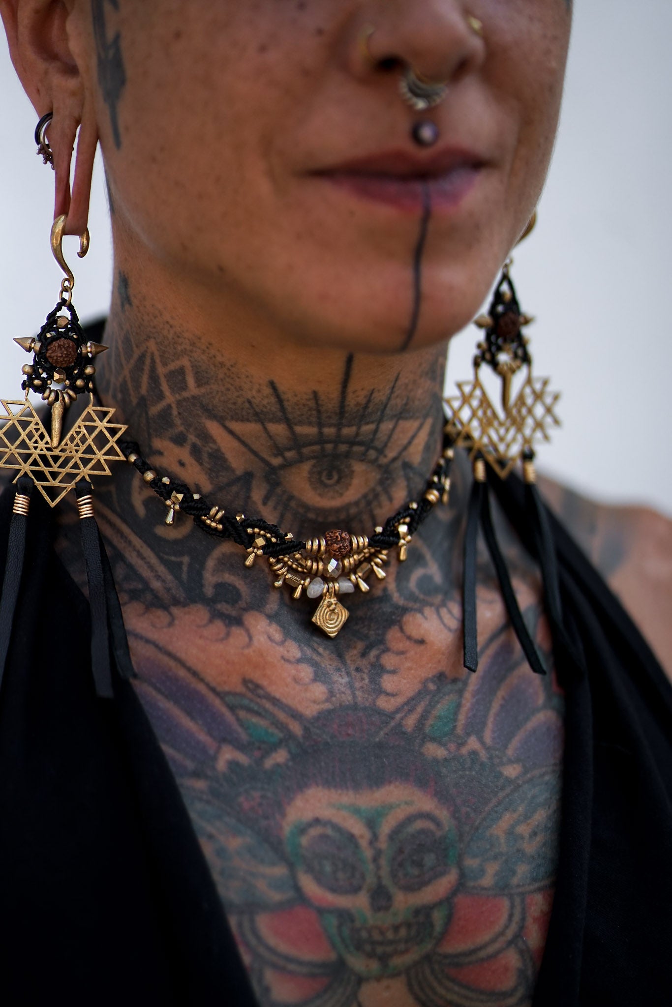 RUDRAKSHA CHOKER