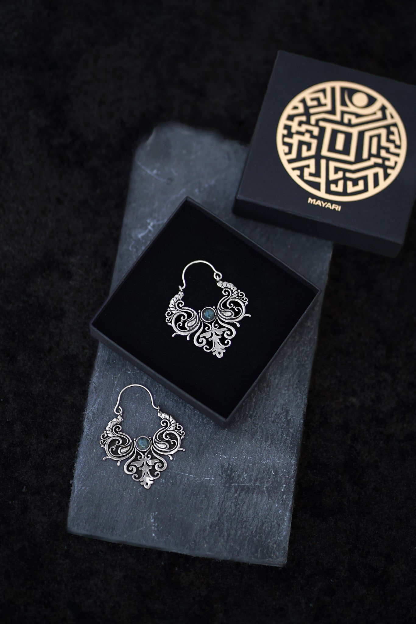 VANYA EARRINGS SILVER