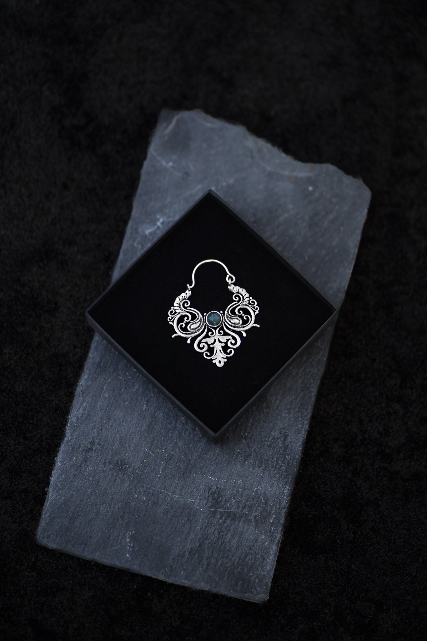 VANYA EARRINGS SILVER