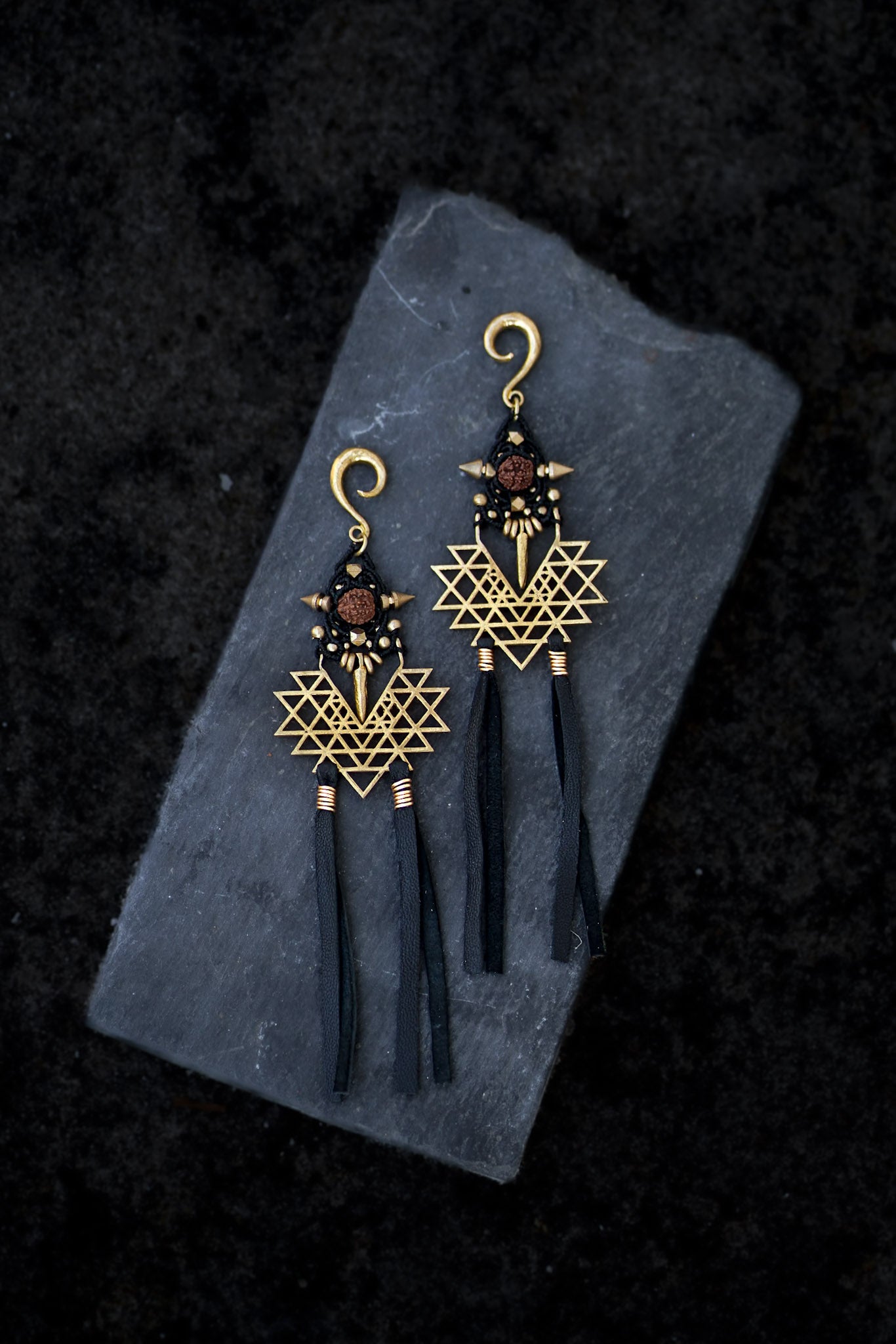 RUDRAKSHA EARHANGERS