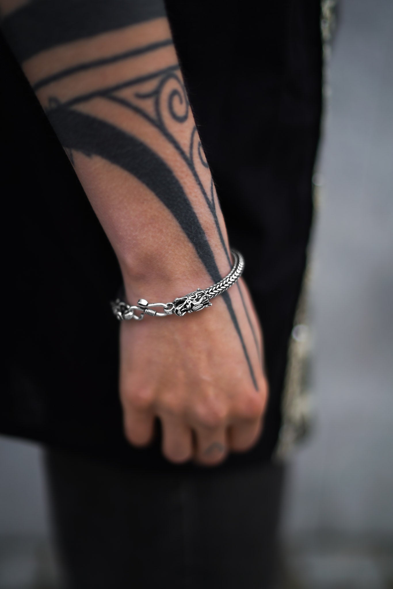 DRAKONIS BRACELET SILVER