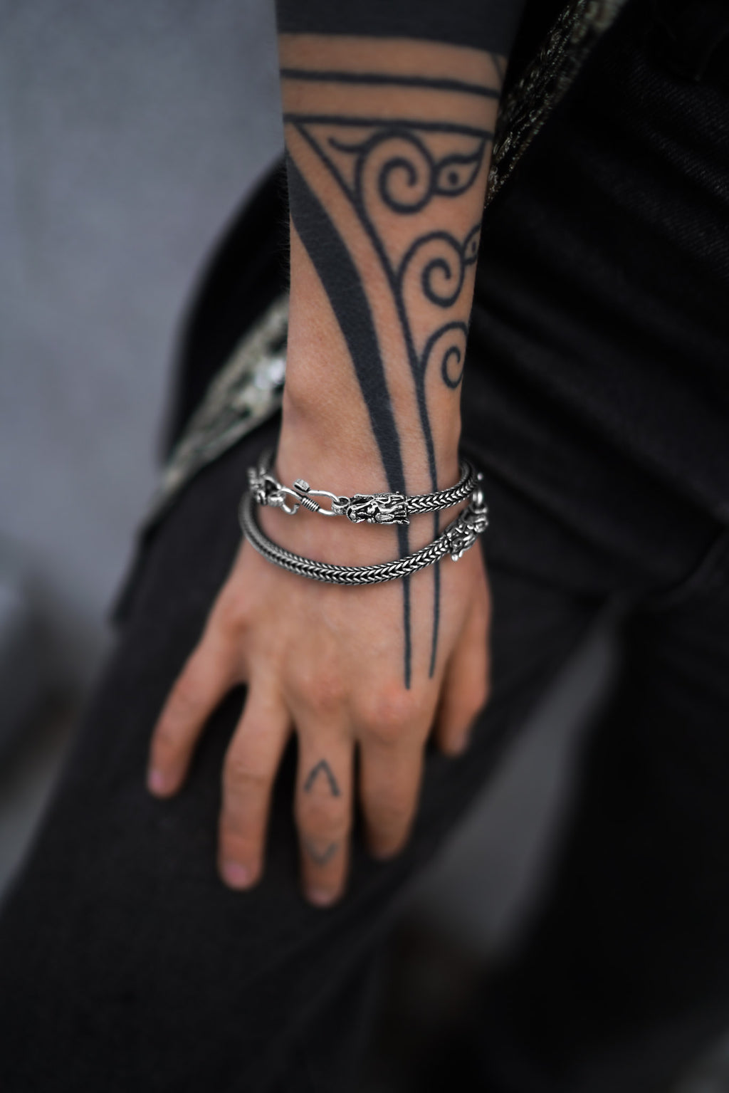 DRAKONIS BRACELET SILVER