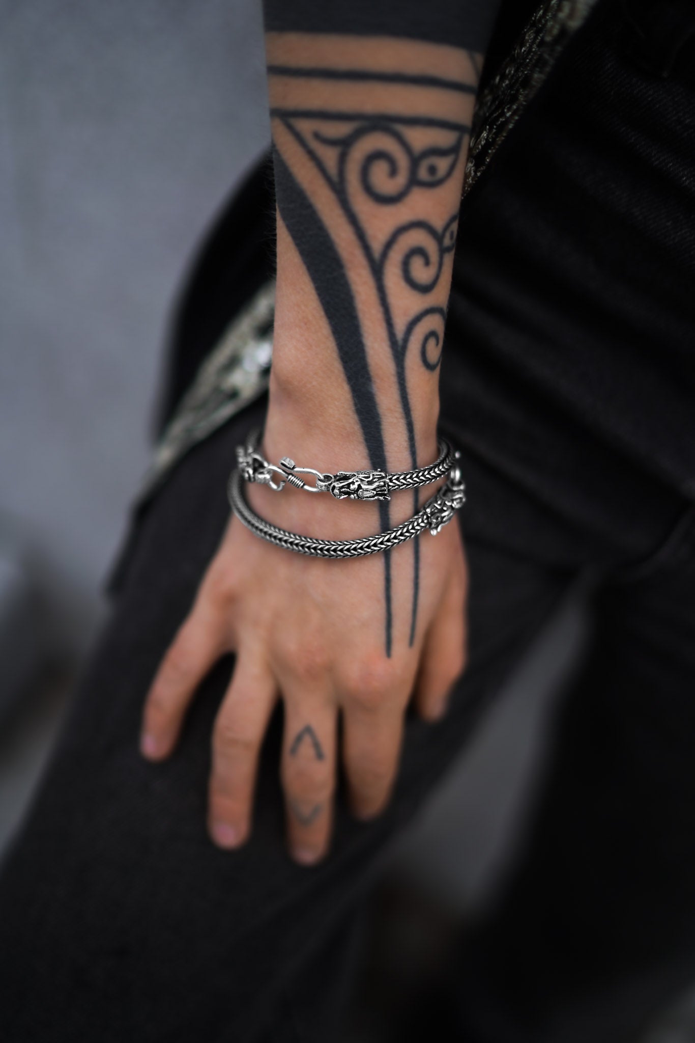 DRAKONIS BRACELET SILVER