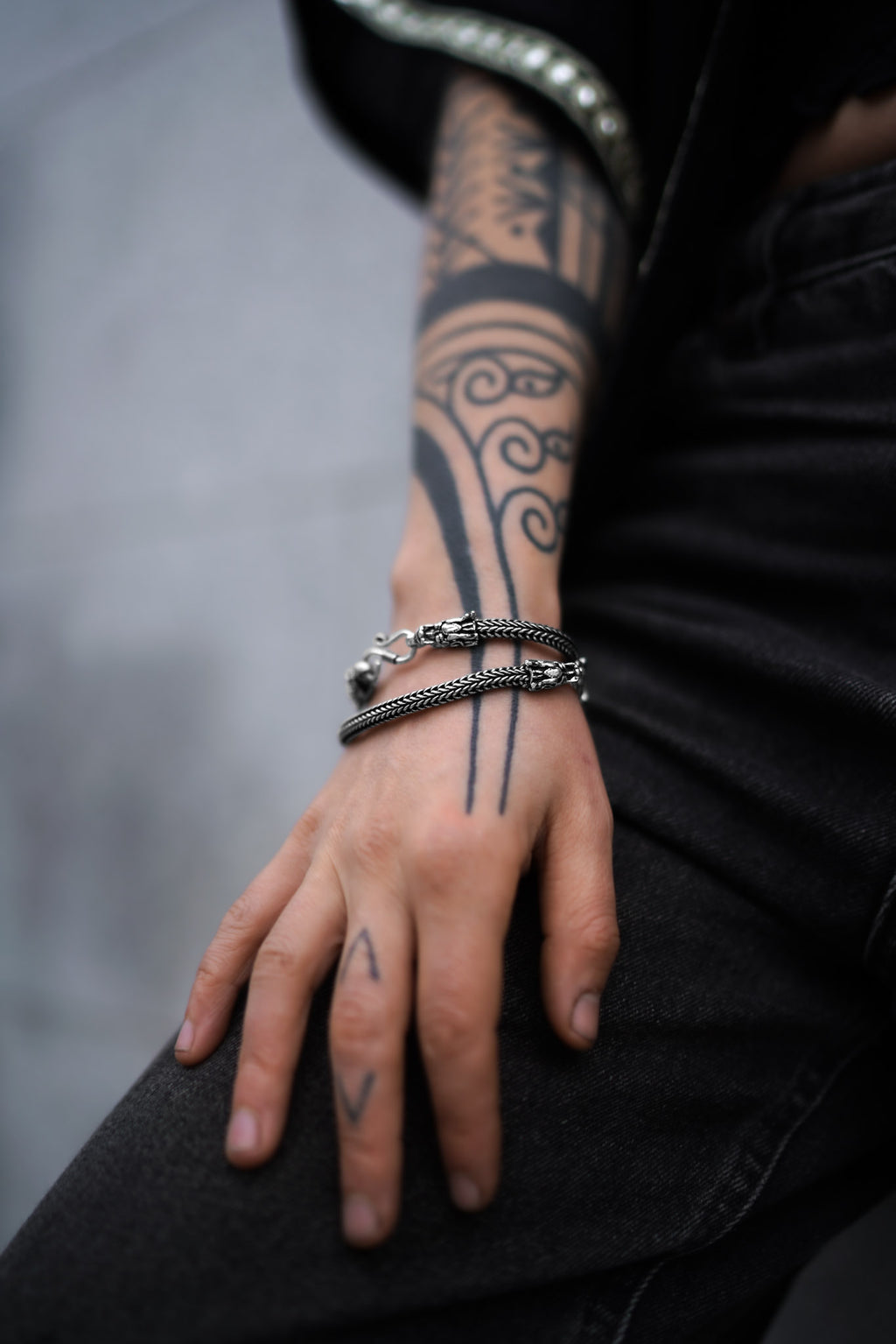 DRAKONIS BRACELET SILVER