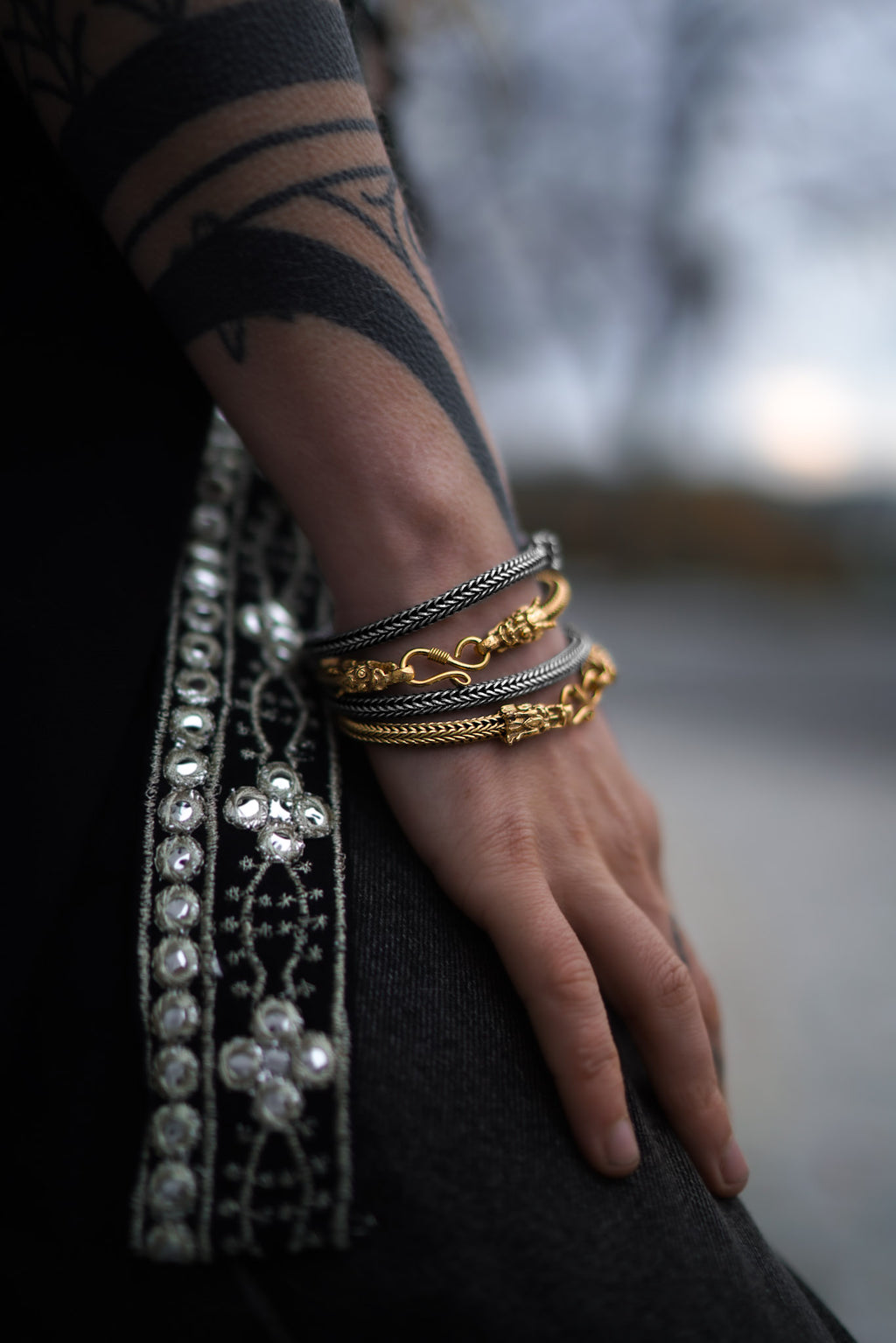 DRAKONIS BRACELET SILVER