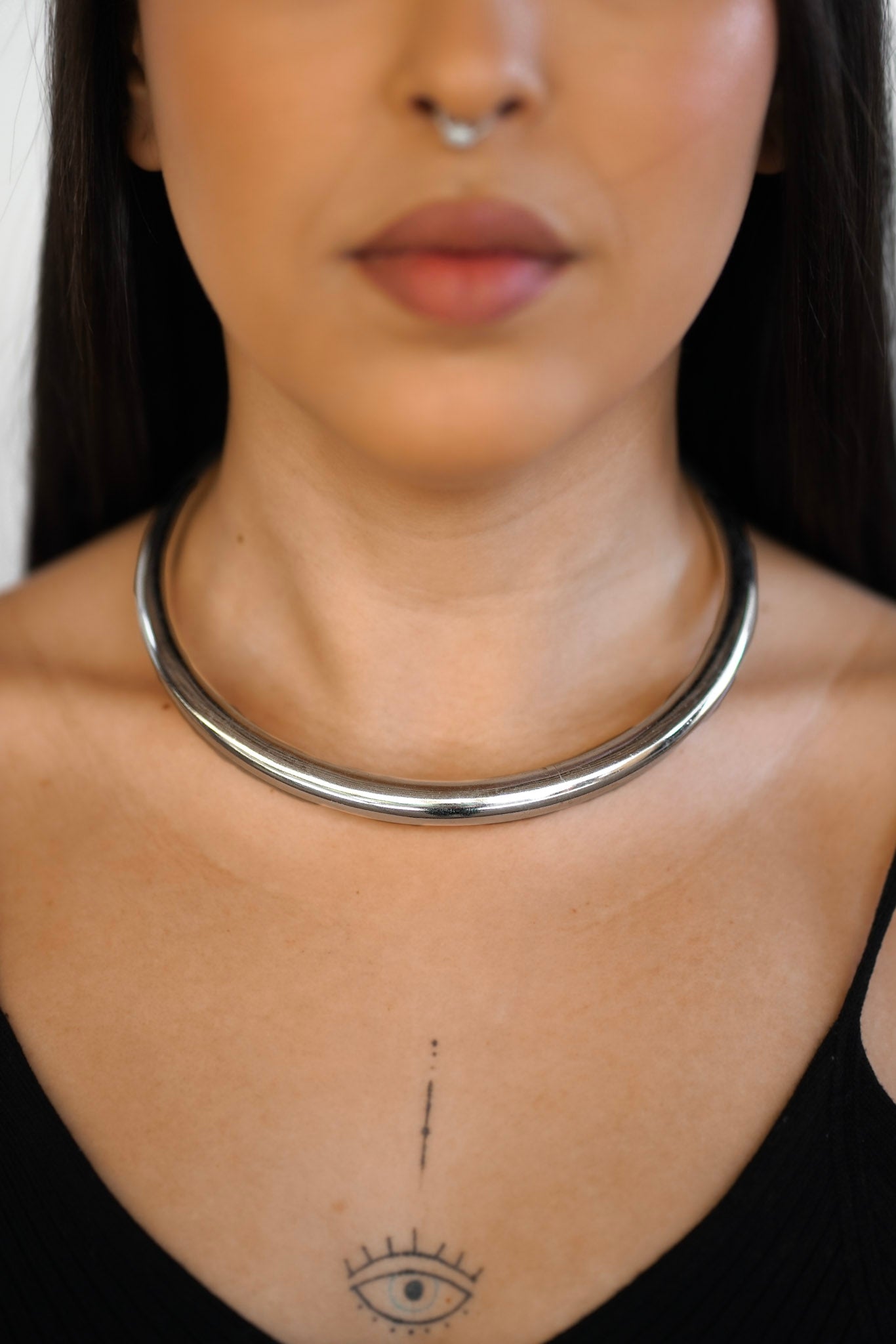 CLASSIC CHOKER SILVER