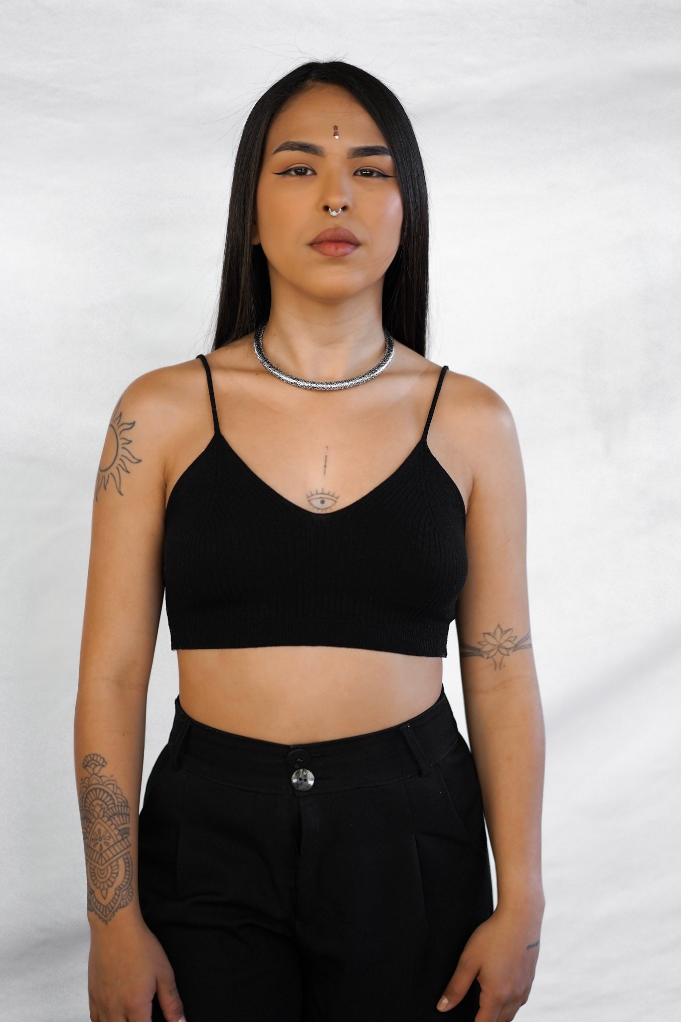 DRAGON CHOKER SILVER