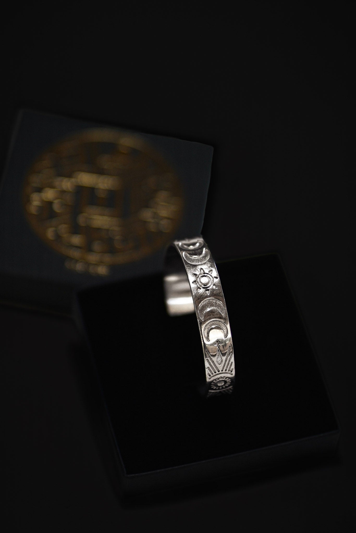 SUN & MOON BRACELET SILVER