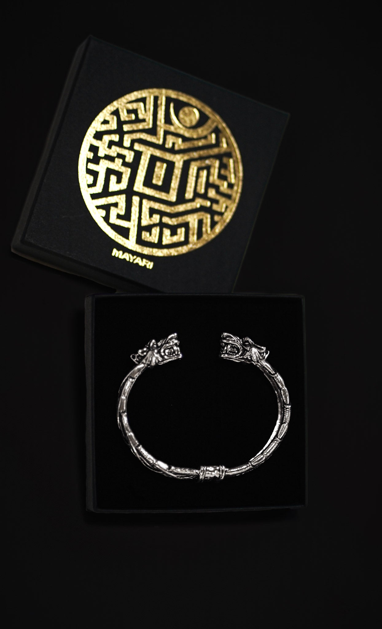 ETERNAL DRAGON BRACELET SILVER