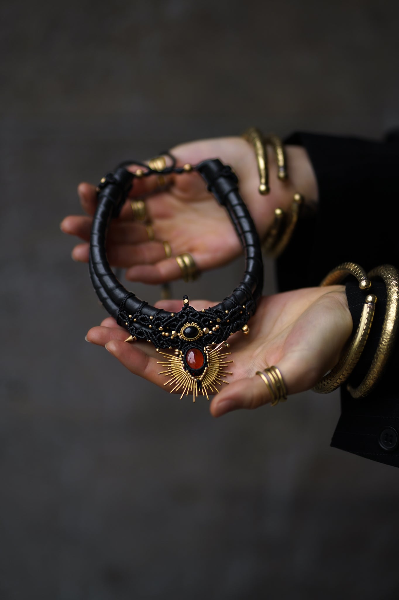 ETERNAL FLAME CHOKER