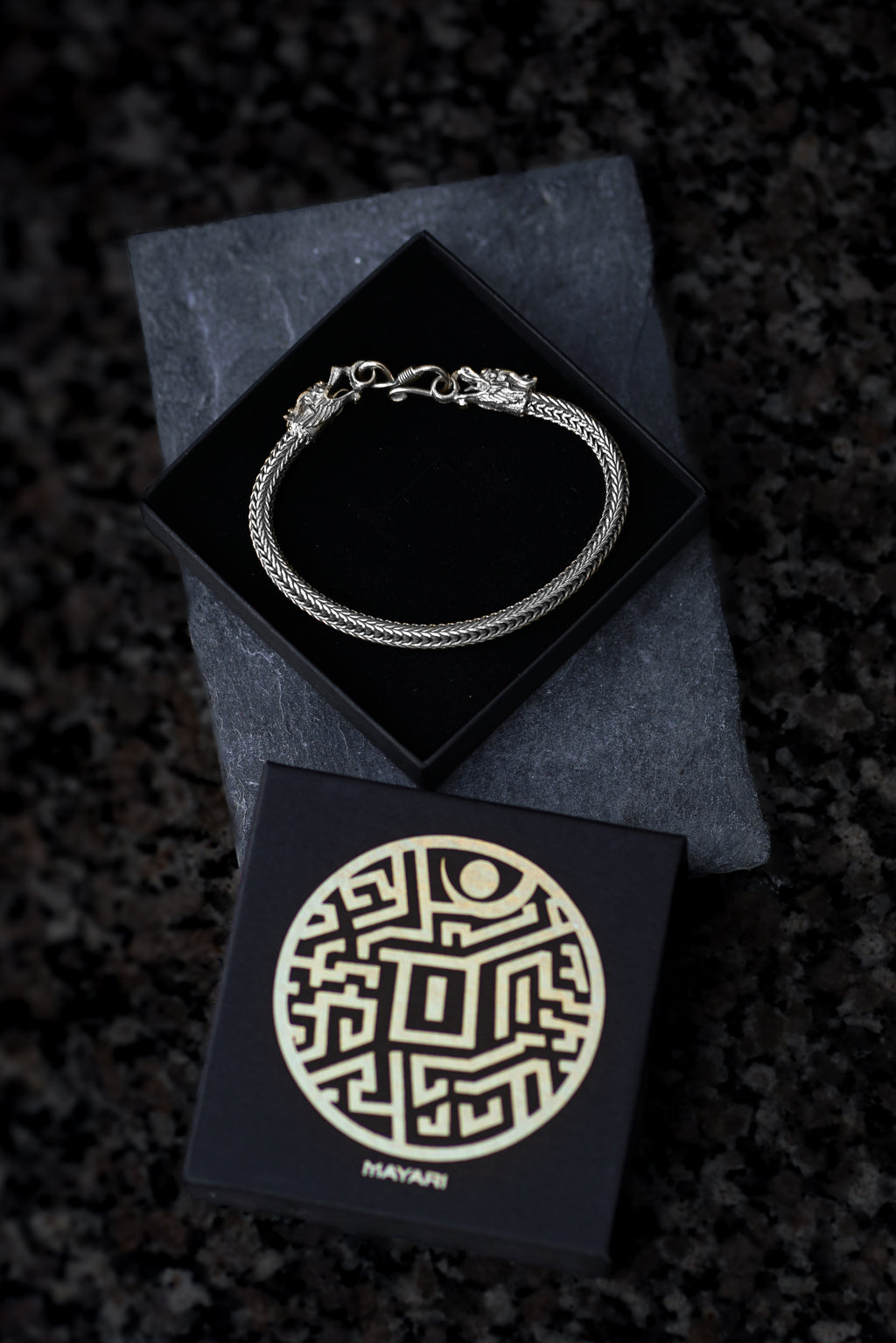 DRAKONIS BRACELET SILVER