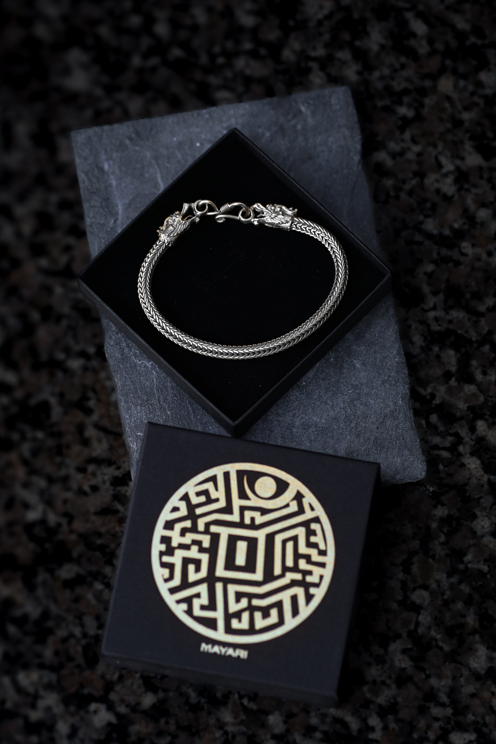 DRAKONIS BRACELET SILVER