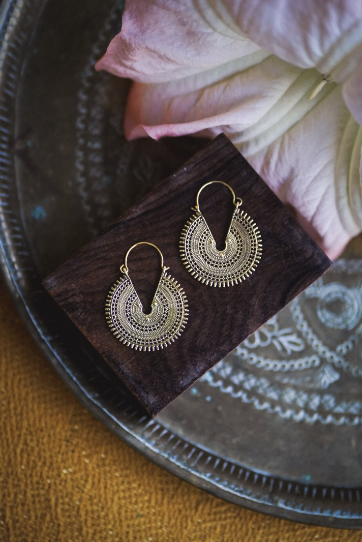 Mandala earrings